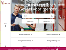 Tablet Screenshot of kpcgroep.nl